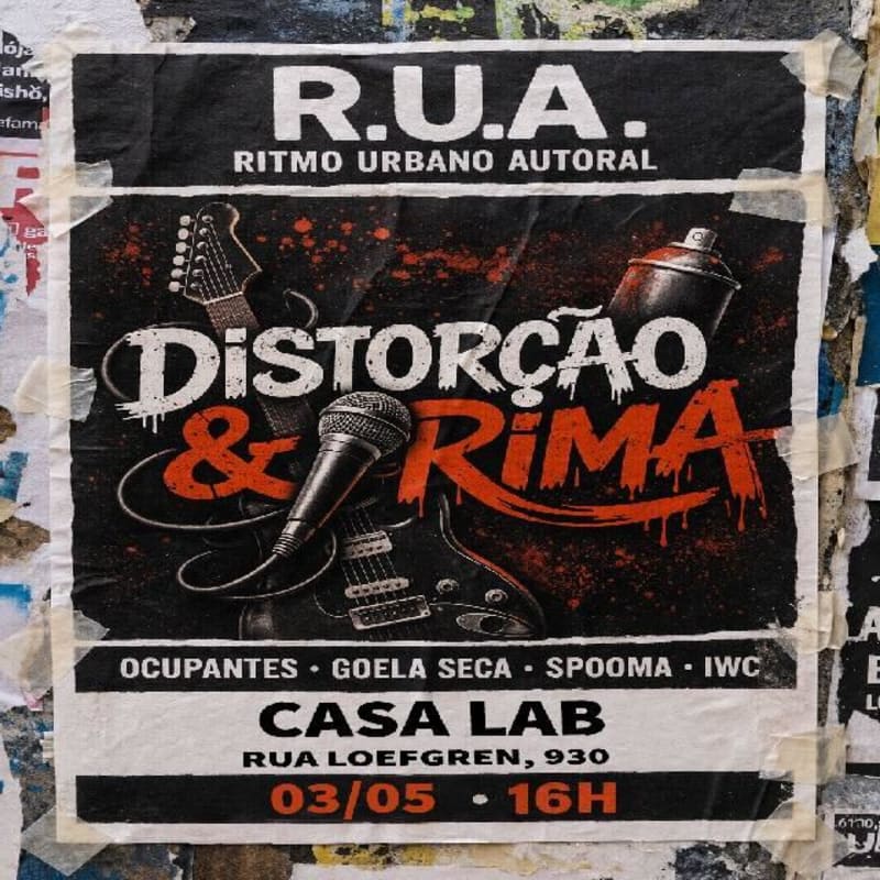 R.U.A - Ritmo Urbano Autoral @ São Paulo - SP