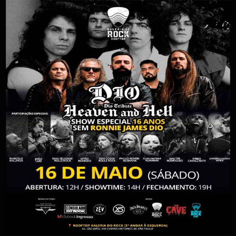 Dio Tributo (Heaven And Hell) @ São Paulo - SP