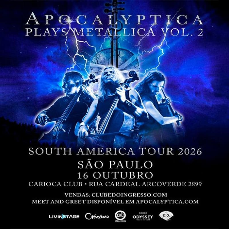 Apocalyptica em São Paulo @ São Paulo - SP