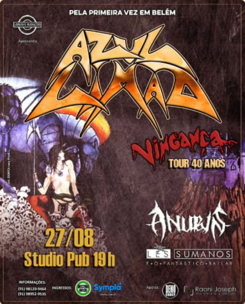 AZUL LIMÃO, ANUBIS & LES SUMANOS @ Belém - PA
