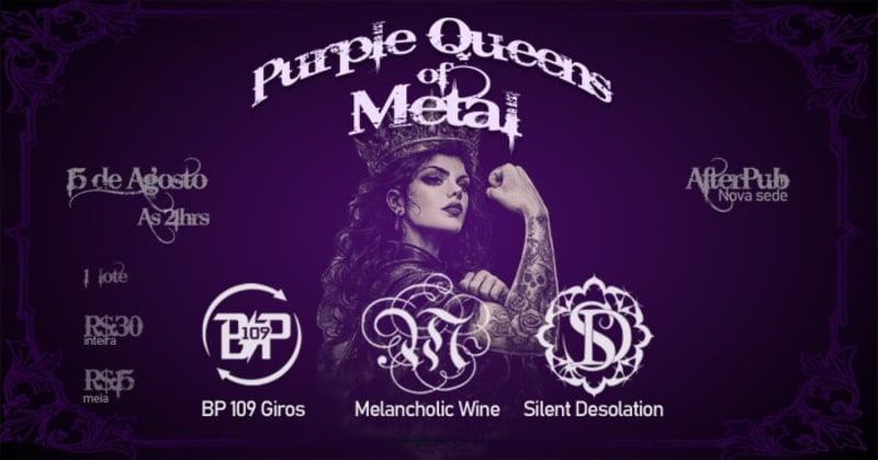 Purple Queens of Metal @ João Pessoa - PB