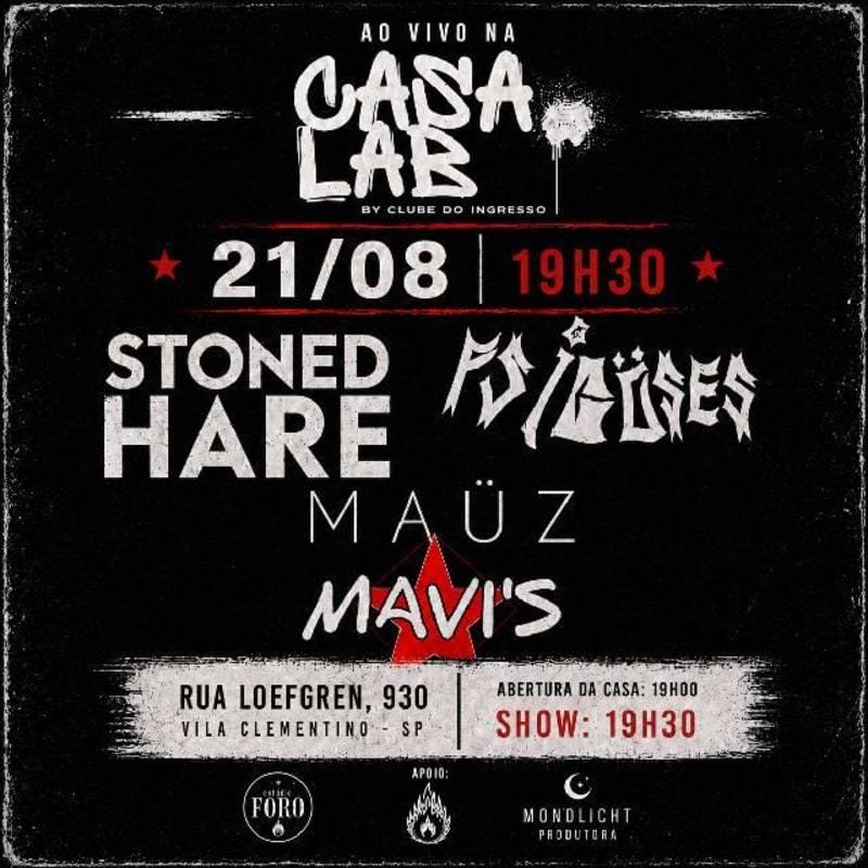 Casa Lab Rock Night @ São Paulo - SP