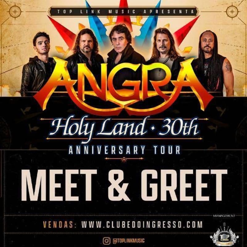 Meet & Greet Angra @ Santa Bárbara D'oeste - SP