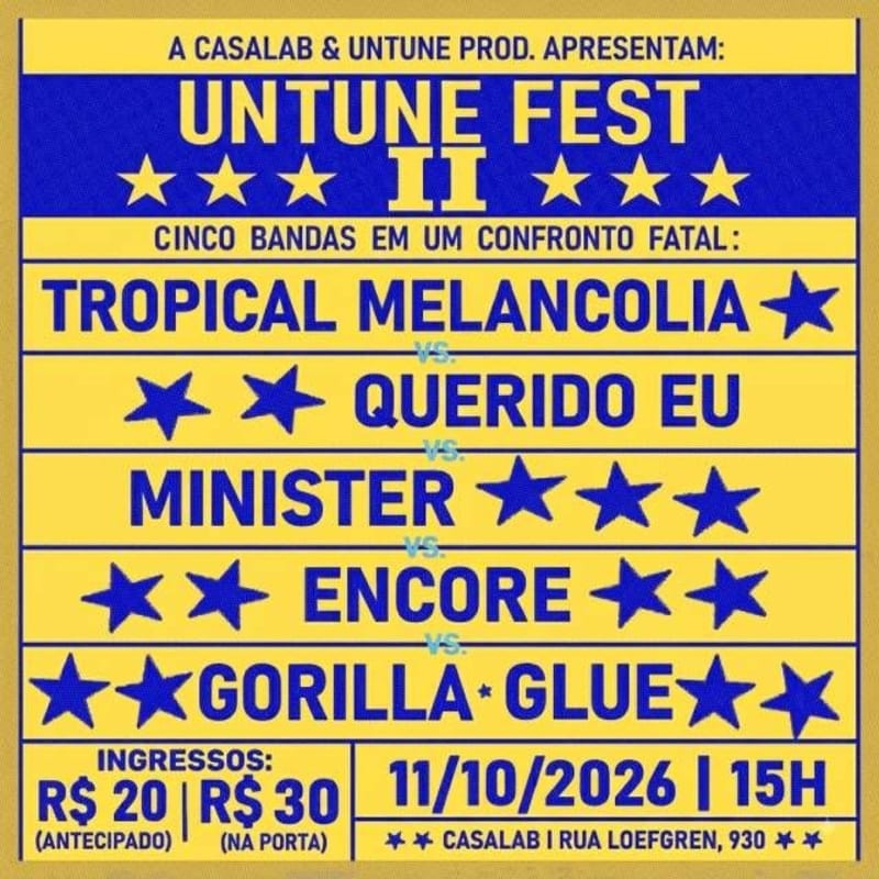 Untune Fest II @ São Paulo - SP