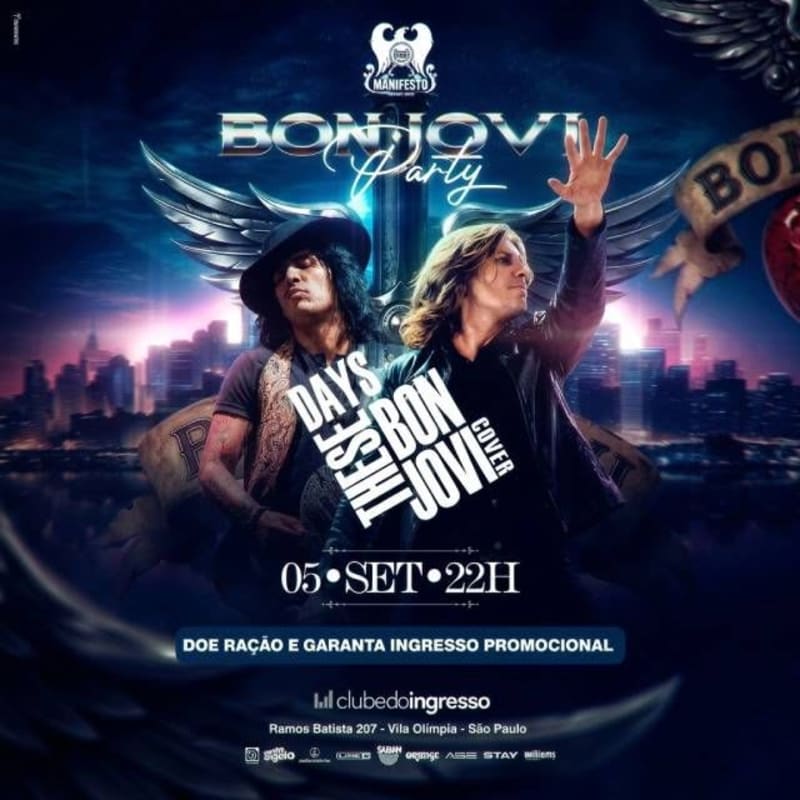 Cover: Bon Jovi - These Days @ São Paulo - SP