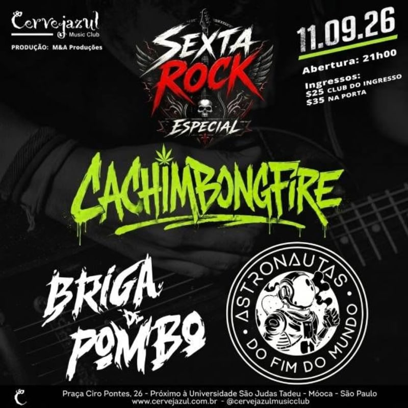 Sexta Rock Especial @ São Paulo - SP