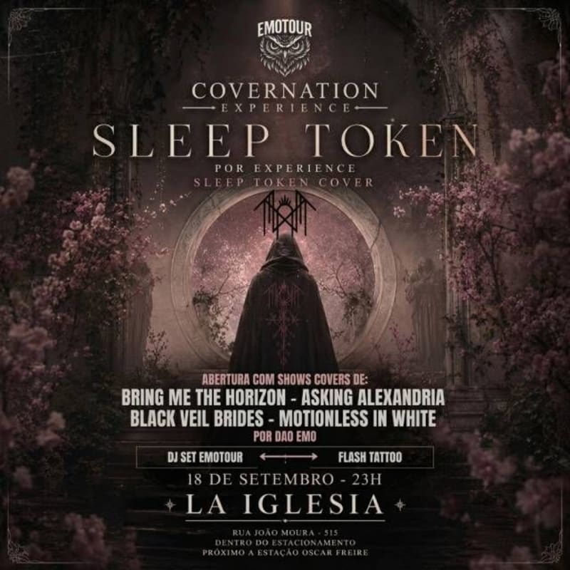 Covernation Experience: Sleep Token @ São Paulo - SP