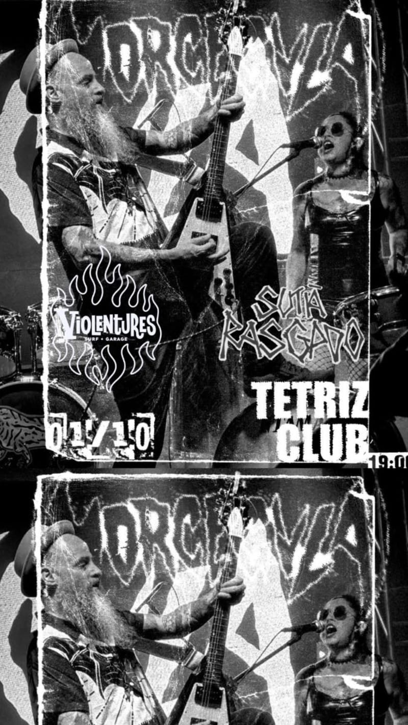 MORCEGULA + VIOLENTURES + SUTIÃ RASGADO @ Campinas - SP