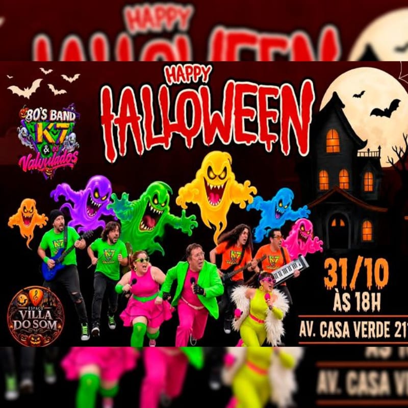 Halloween do K7 e os Valvulados @ São Paulo - SP