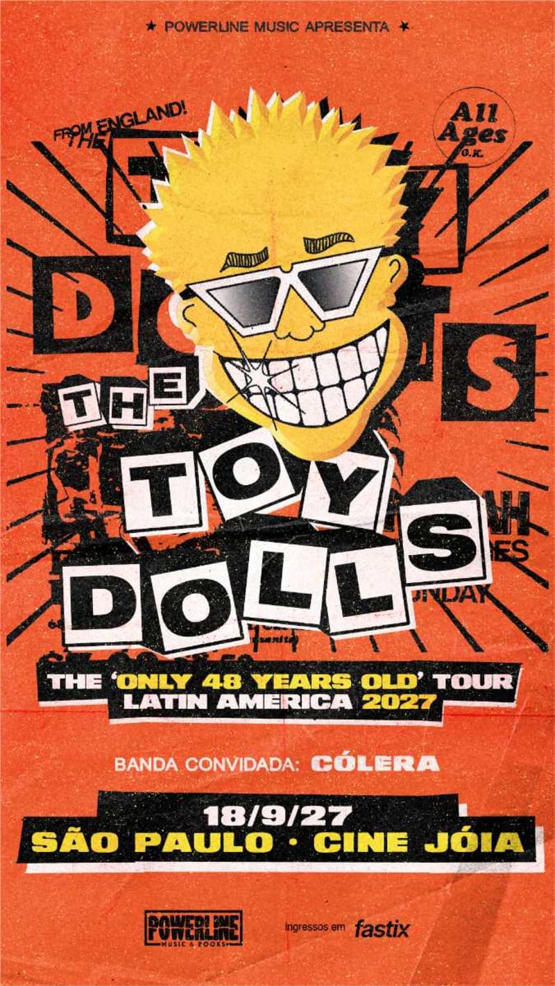 Toy Dolls em São Paulo @ São Paulo - SP