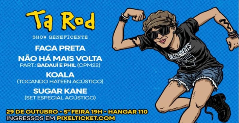 TA ROD – Show Beneficente @ São Paulo - SP