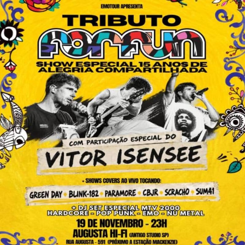 Tributo Forfun - 15 Anos de Alegria Compartilhada @ São Paulo - SP