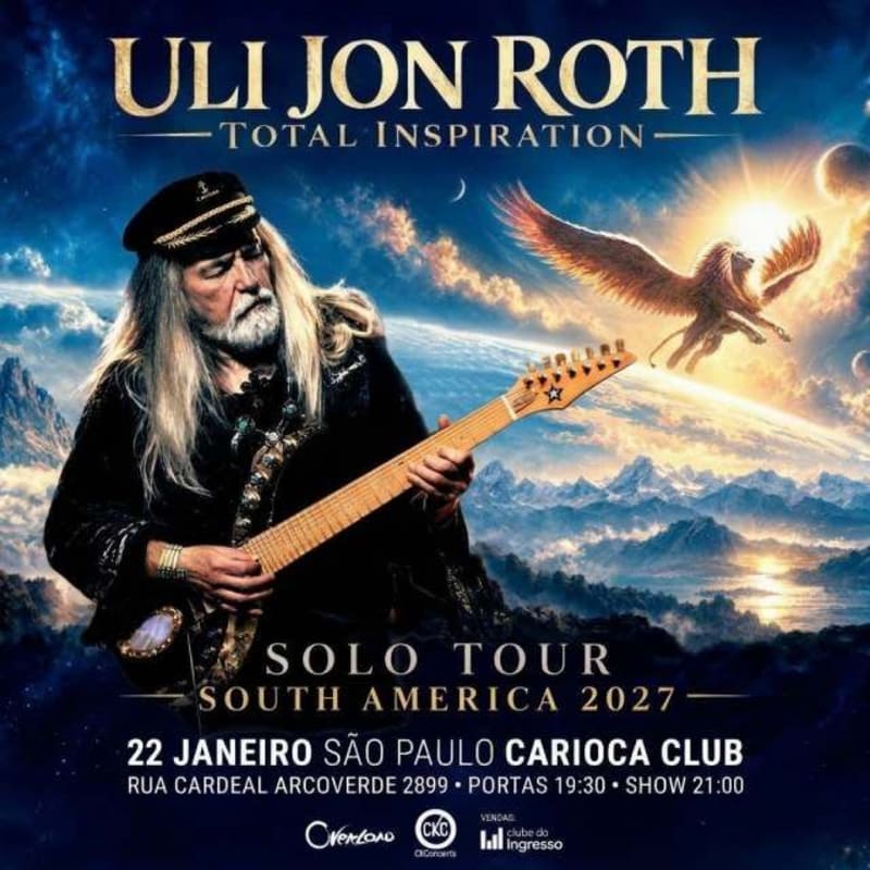 Uli Jon Roth em São Paulo @ São Paulo - SP