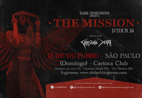 The Mission e Christian Death em São Paulo @ São Paulo - SP