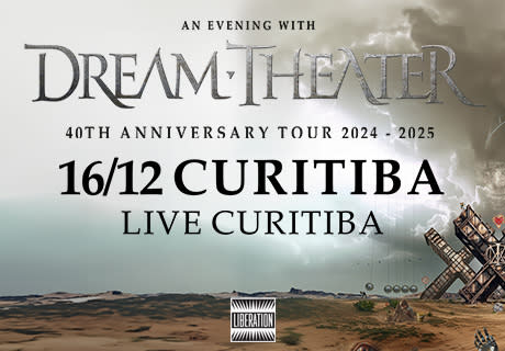 Turnê 40º Aniversário do Dream Theater @ Curitiba - PR