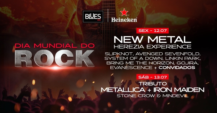 Dia Mundial do Rock no Blues Bar @ Campo Grande - MS