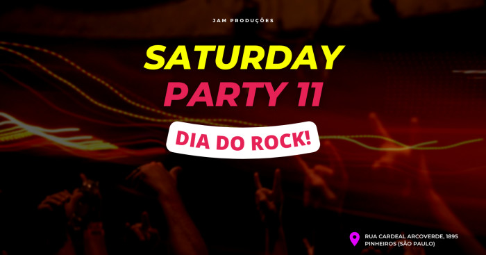 Saturday Party 11: Dia do Rock at Cardeal Pub @ São Paulo - SP