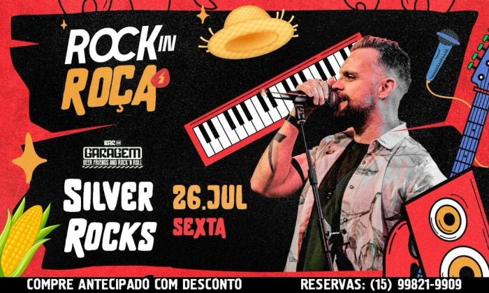 Rock in Roça - Banda Silver Rocks @ Sorocaba - SP