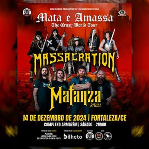 Mata E Amassa - The Crazy World Tour @ Fortaleza - CE