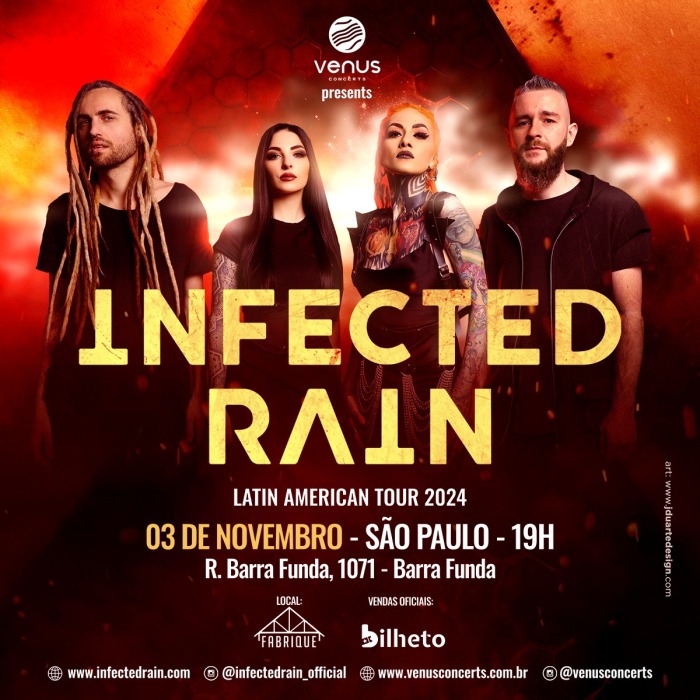 Infected Rain - São Paulo @ São Paulo - SP