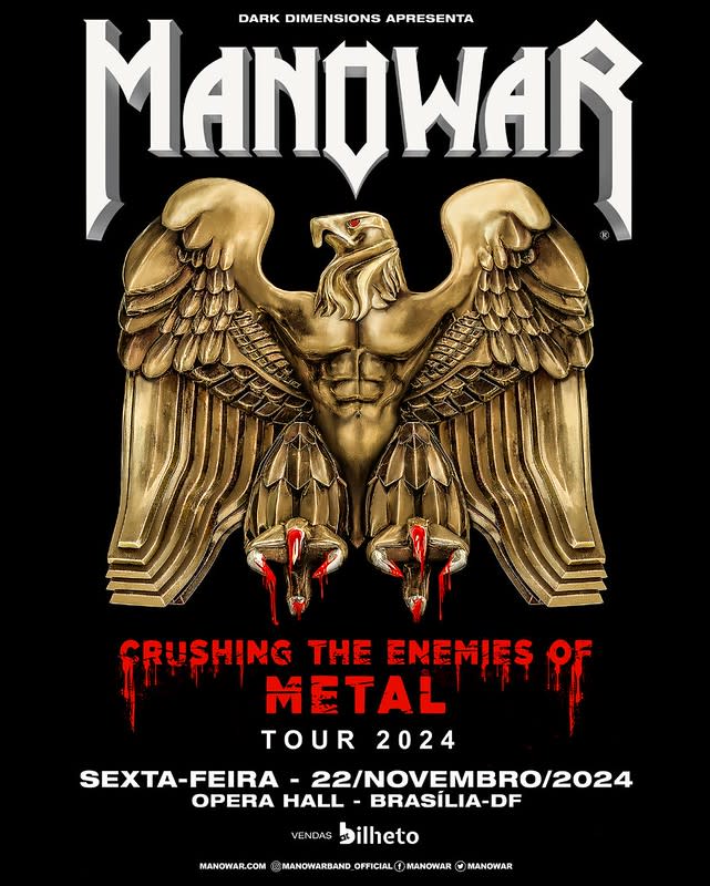 Manowar - Brasilia @ Brasília - DF