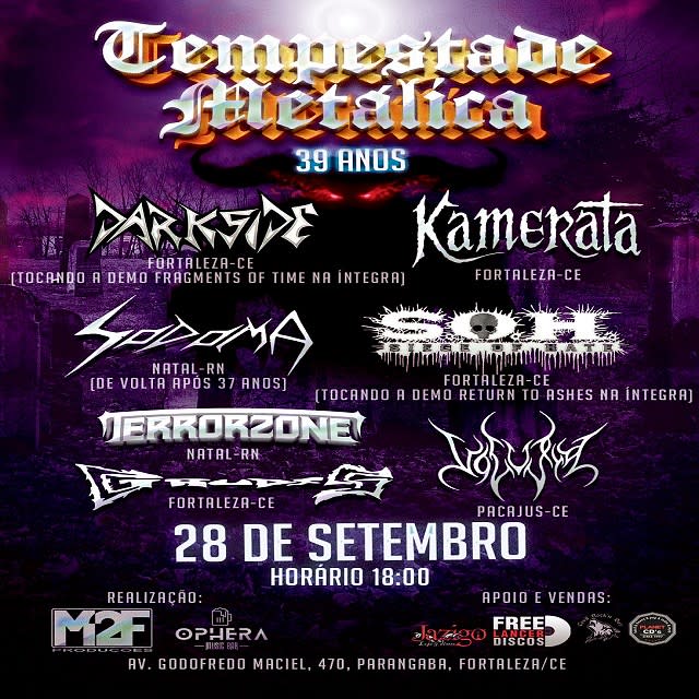 Tempestade Metalíca @ Fortaleza - CE