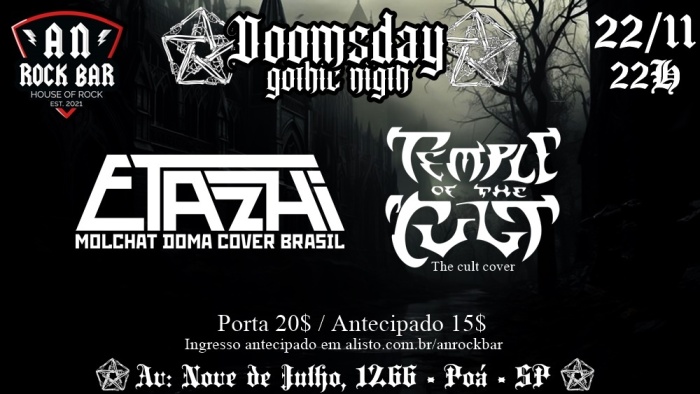 Dooms Day Gothic Night @ Poá - SP