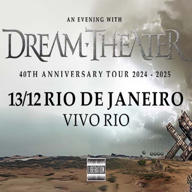 Dream Theater - 40th Anniversary Tour @ Rio De Janeiro - RJ