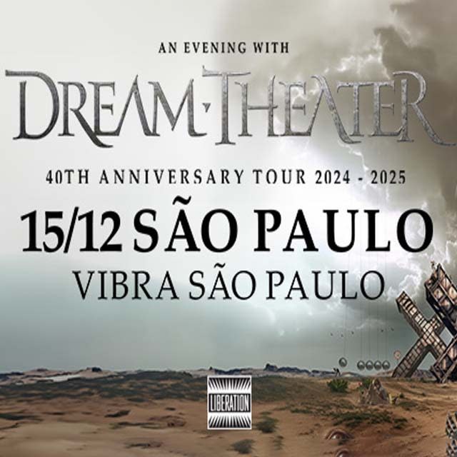 Dream Theater - 40th Anniversary Tour @ São Paulo - SP