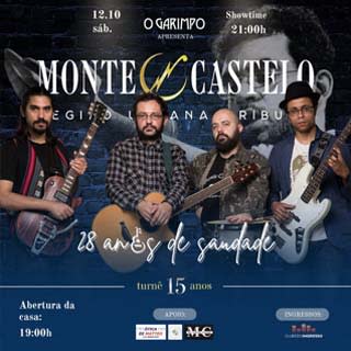 Monte Castelo - 7° Edição - 28 Anos de Saudade de Renato Russo @ Embu Das Artes - SP