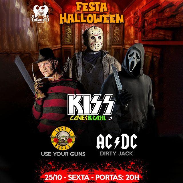 Halloween Party I - Covers: Guns N Roses - Kiss - ACDC @ São Paulo - SP