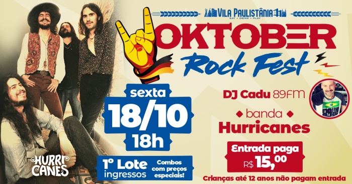 Oktober Rock Fest @ São Paulo - SP