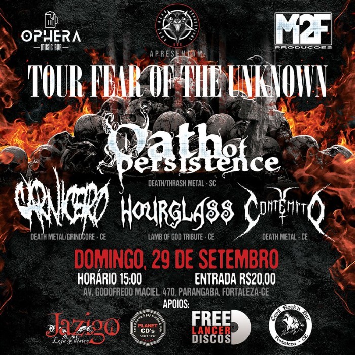 Tour Fear of the Unknown @ Fortaleza - CE