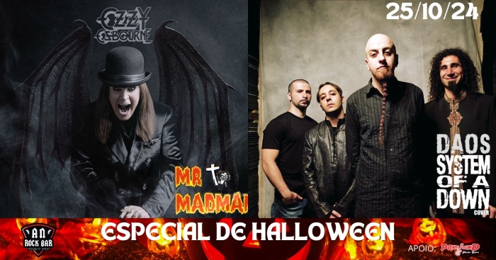 Especial De Halloween Ozzy Osbourne & Daos (Soad Cover) @ Poá - SP