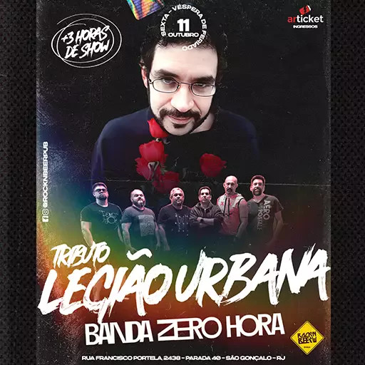 Legião Urbana Tributo - Zero Hora @ São Gonçalo - RJ