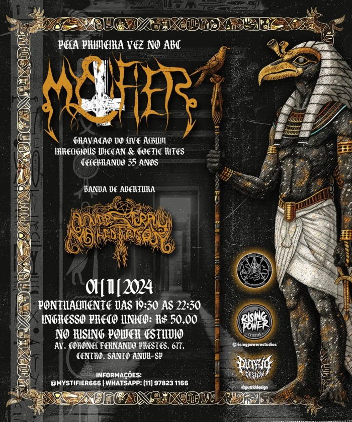 Mystifier & Ancestral Malediction @ Santo André - SP