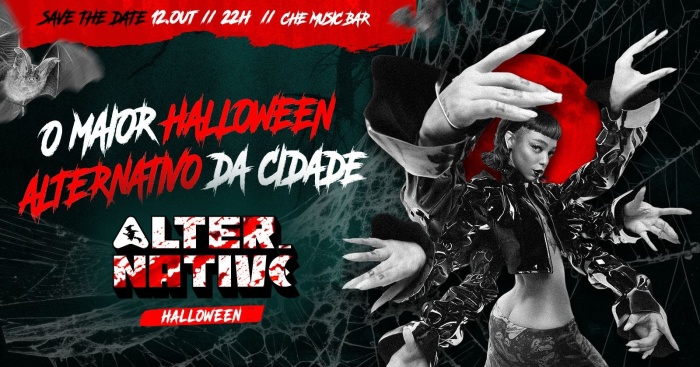 Alternative Halloween | Indie, R&B, Rap, Pop, Pop Rock, Rock & Mais! @ Aracaju - SE