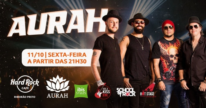 Night of Legends: Aurah Ao Vivo @ Ribeirão Preto - SP