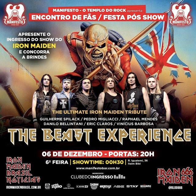 Beast Experience (Iron Maiden Cover) @ São Paulo - SP