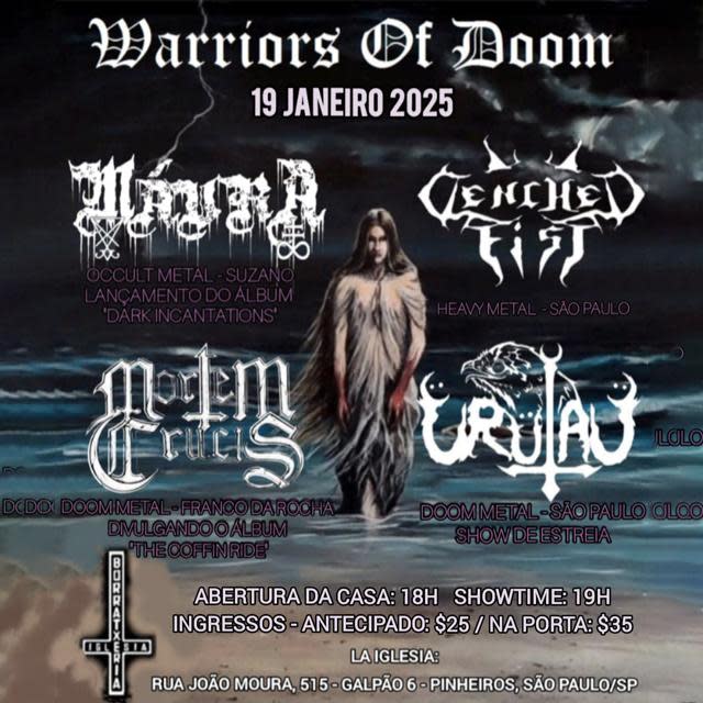 Warriors Of Doom Fest @ São Paulo - SP