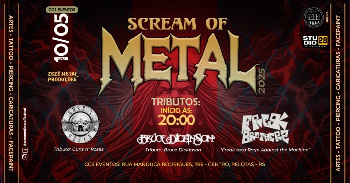 Scream of Metal @ Pelotas - RS