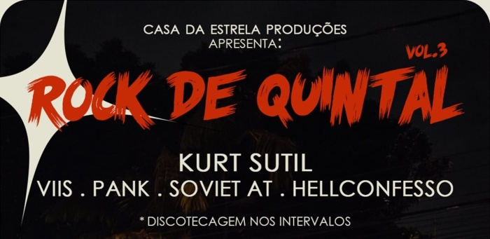 Rock De Quintal - Volume 3 @ Manaus - AM