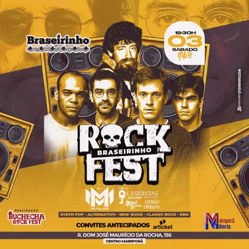 Rock Fest Braseirinho Mairiporã @ Mairiporã - SP