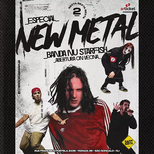 O Melhor Do New Metal - Nu Starfish @ São Gonçalo - RJ