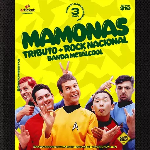 Mamonas Tributo - Banda Metálcool @ São Gonçalo - RJ