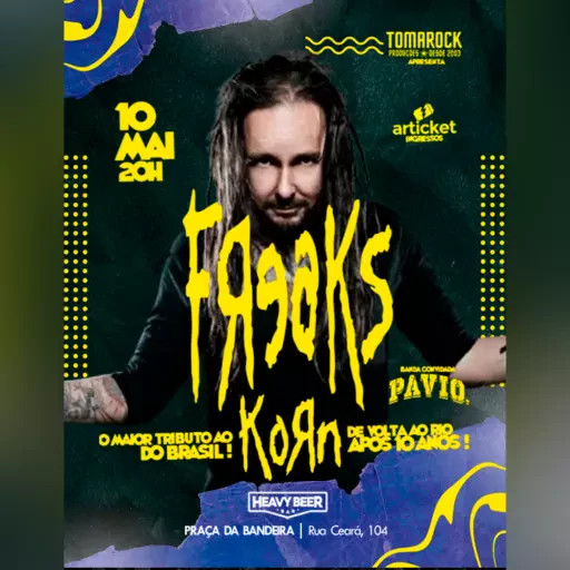 Freaks - Korn Cover No Heavy Beer @ Rio De Janeiro - RJ