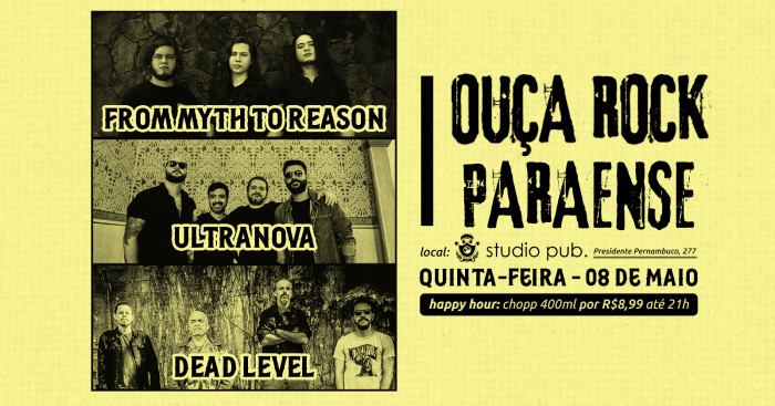 Ouça Rock Paraense #3 @ Belém - PA