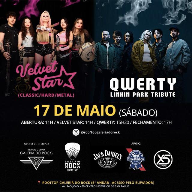 Velvet Star + Qwerty @ São Paulo - SP