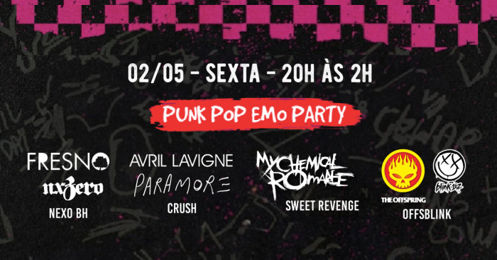 Punk Pop Emo Party @ Belo Horizonte - MG