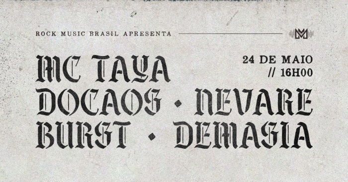 Docaos, Burst, Nevare, McTaya e Demasia @ São Paulo - SP
